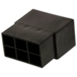 Flachsteckgehäuse 6-Pol für Flachstecker JMP