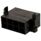 Flachsteckgehäuse 8-polig JMP für Flachstecker