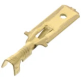 Flachstecker unisoliert 0.5-1.0 mm² 6.3 mm JMP Packung 100 Stück