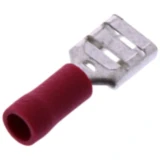 Flachsteckhülse isoliert 0.5-1.5 mm² 6.3mm JMP