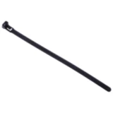 Kabelbinder 7.6x200 mm schwarz wiederverschließbar, Packung 10 Stück