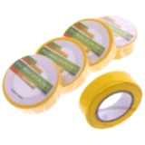 JMP Isolierband 10 Meter gelb Packung mit 5 Rollen