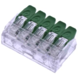 Verbindungsklemme 5 Pol 0.2-4.0 grün/TT