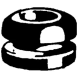 Kabeltülle Doppelseitig offen 8X10X14 für Motorräder