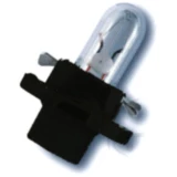 BULB 12V1.2W BX8.4D BASE DEEP BLACK