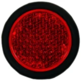 Runder Rückstrahler mit Schraubbefestigung