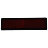 Rückstrahler eckig rot selbstklebend