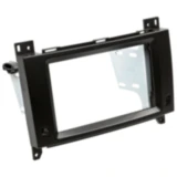 ACV 2-DIN Radioblende schwarz für Mercedes-Benz