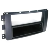 Radioblende 2-DIN schwarz mit Ablagefach für Smart