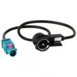 Antennenadapter FAKRA auf ISO für Audi, Mercedes-Benz, Seat, Skoda, VW