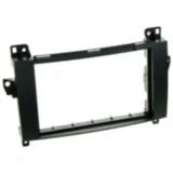 Radioblende 2-DIN für Mercedes A-Klasse/B-Klasse/Vito/Viano schwarz