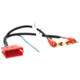 Adapterkabel AKTIVSYSTEM Audi mini-ISO - CINCH