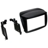 Radioblende 2-DIN für Fiat Doblo und Opel Combo schwarz