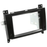 Radioblende 2-DIN für Mercedes Vito/Viano schwarz