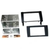 Radioblende 2-DIN für Mercedes SLK schwarz rot