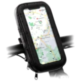 LENKERSTANG Halterung Universal mit Tasche für Smartphones bis 6,7 Zoll