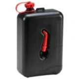 Kraftstoffkanister schwarz 2L für Otto- und Dieselkraftstoff