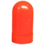 Lampenkappe W2X4.6 rot für Motorräder