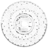 Diagrammscheibe 180 km/h für Tachographen 100 Stück