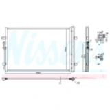 Kondensator mit Trockner für Motorräder MQ