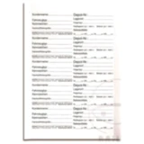 Rad-Reifenetiketten für Fahrzeuganhänger 150ST 30 Bogen A 5 Stück