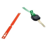 Schlüsselanhänger für Motorräder orange PVC 1000 Stück