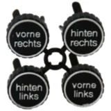 Reifenmarkierungsclips 4 Stück