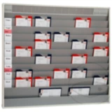 KFZ-Werkstattplaner A4 10 Schienen 1580 x 1282 x 76 mm