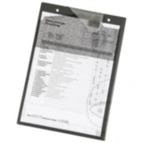 Auftragstasche A4 grau mit Schlüsselfach - 10 Stück