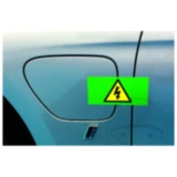 Aufkleber für Hochvolt-Fahrzeuge 150 x 75 mm