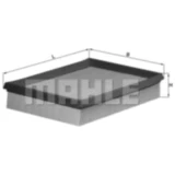 Luftfilter LX643 MQ 3106002 passend für: Peugeot Jet Force