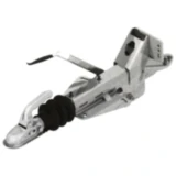 Auflaufeinrichtung mit Stützradkonsole für V-Deichsel