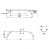 Doppelachskotflügel für Anhänger