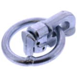 Endbeschlag mit Ring für Airline Zurrschiene