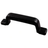 Handgriff für Anhängerdeckel Gummi, Lochabstand 160 mm