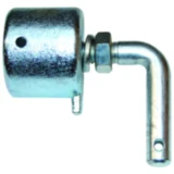 Endstück mit Zapfen für Pferdeanhänger