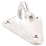 Dreiloch-Planenhaken verzinkt 40 x 50 mm