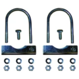 Klemmschelle 70 mm RD verzinkt für Stützrad 48 mm