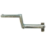 Scharnierbolzen mit Fallnase, verzinkt