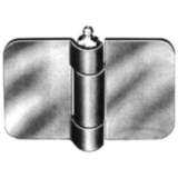 Scharnier für Tür 50/50 mm verzinkt