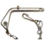 Vorsteckbolzen mit Kette verzinkt 12 mm