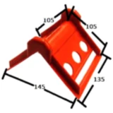 Kantenschutzecke rot 135/105/145 mm