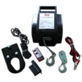 Seilwinde 2700KG 12V Funkfernbedienung mit Umlenkrolle 5400KG