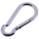Karabinerhaken verzinkt 60 x 6