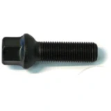 Radschraube M14x1.5 schwarz 37mm Kugelbund 17
