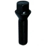Radschraube M14X1.25X43 Kegelbund 17 schwarz für Motorräder