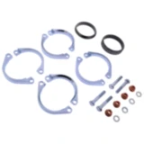 Reparatursatz Flansch 63,5 mm inkl. Montageteile für BMW E36, E46