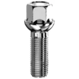 Radschraube M14X1.5X37 KU17 silber für Stahl- und Leichtmetallfelgen