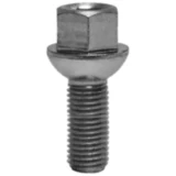 Radschraube M14X1.5X34 Kugelbund 19 silber für Motorräder