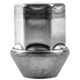 Radmutter M14 x 1.5 Kegelbund 21 silber für Leichtmetallfelgen